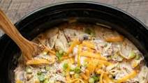 Slow Cooker Southwestern Cheesy Chicken Pasta Slow Cooker Southwestern Cheesy Chicken Pasta