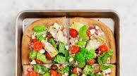 Greek Salad Flatbread Greek Salad Flatbread