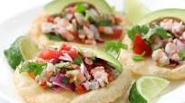 Tostada de Mariscos Tostada de Mariscos