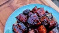 Maple Bourbon Pork Belly Burnt Ends Maple Bourbon Pork Belly Burnt Ends