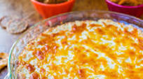 Creamy Baked Double Cheese and Onion Dip (gluten-free) Creamy Baked Double Cheese and Onion Dip (gluten-free)
