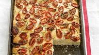 Tomato and rosemary focaccia Tomato and rosemary focaccia