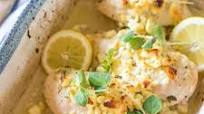 Greek Lemon Chicken with Feta Cheese Greek Lemon Chicken with Feta Cheese