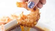 Healthy Coconut Shrimp with Sweet Chili Sauce - Gluten-free | Air Fryer | Oven Healthy Coconut Shrimp with Sweet Chili Sauce - Gluten-free | Air Fryer | Oven