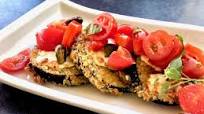 Eggplant Parm Bruschetta Eggplant Parm Bruschetta
