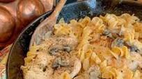 Creamy Chicken Noodle Skillet Creamy Chicken Noodle Skillet
