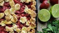 Mojito Strawberry Rhubarb Pie Mojito Strawberry Rhubarb Pie