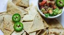 Air-Fryer Tortilla Chips (Low-Carb) Air-Fryer Tortilla Chips (Low-Carb)