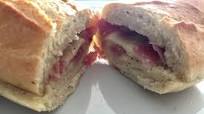 Hot Salami Baguette Hot Salami Baguette