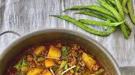 Minced Meat with Potato & Cluster Beans | Keema Aloo Gawar Phali Minced Meat with Potato & Cluster Beans | Keema Aloo Gawar Phali