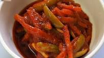 Tendli and Carrot Pickle Tendli and Carrot Pickle