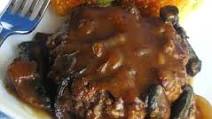 Salisbury Steak With Mushroom Sauce Salisbury Steak With Mushroom Sauce