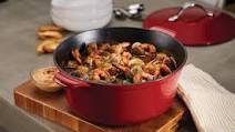 Smoky Cioppino with Spicy Harissa Sourdough Toasts Smoky Cioppino with Spicy Harissa Sourdough Toasts