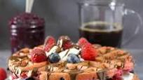 Beet Berry Waffles Beet Berry Waffles