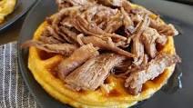 Keto BBQ Brisket Chaffle Keto BBQ Brisket Chaffle