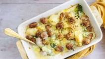Keto Sausage, Broccoli and Cauliflower Bake Keto Sausage, Broccoli and Cauliflower Bake