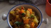 Sweet Potato And Carrot Sabzi Recipe Sweet Potato And Carrot Sabzi Recipe