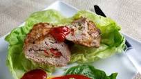 Antipasto-Stuffed Turkey Burgers Antipasto-Stuffed Turkey Burgers