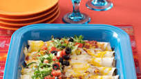 Three Cheese Enchiladas Three Cheese Enchiladas