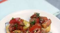 Bruschetta with Fresh Tomatoes and Herbs Bruschetta with Fresh Tomatoes and Herbs