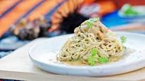 Egg noodles with sea urchin butter Egg noodles with sea urchin butter