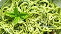 Raw Avocado Pesto Zucchini Noodles Raw Avocado Pesto Zucchini Noodles