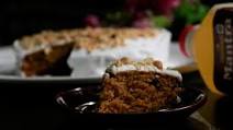eggless carrot cake recipe | carrot cake in pressure cooker eggless carrot cake recipe | carrot cake in pressure cooker