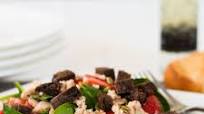 Spinach Strawberry Salmon Salad with Poppy Seed Dressing Spinach Strawberry Salmon Salad with Poppy Seed Dressing