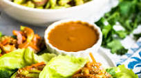 Copycat Cheesecake Factory Thai Lettuce Wraps Copycat Cheesecake Factory Thai Lettuce Wraps
