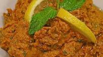 Hummus mit getrockneten Tomaten Hummus mit getrockneten Tomaten