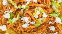 Tinga de pollo. Receta mexicana rápida Tinga de pollo. Receta mexicana rápida