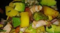 Tostadas de ceviche de Camarón a la Vivi Tostadas de ceviche de Camarón a la Vivi