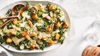Baby Kale and Chicken Caesar Baby Kale and Chicken Caesar