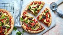 Vegan pizza Vegan pizza
