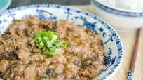 Steamed Minced Pork with Preserved Vegetables Steamed Minced Pork with Preserved Vegetables
