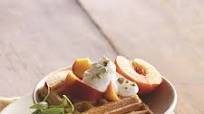 Peach Waffles Recipe Peach Waffles Recipe