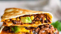 Crispy Ground Beef Quesadilla Crispy Ground Beef Quesadilla