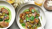 Crispy Potatoes with Avocado Salsa Crispy Potatoes with Avocado Salsa