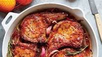 Orange-Mustard Glazed Pork Chops Orange-Mustard Glazed Pork Chops