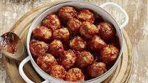 Spanish chorizo and pork balls Spanish chorizo and pork balls