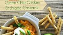 {Slow Cooker} Green Chile Chicken Enchilada Casserole {Slow Cooker} Green Chile Chicken Enchilada Casserole
