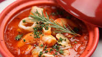 Pozole de mariscos. Receta sencilla Pozole de mariscos. Receta sencilla