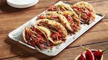 Asian Pork Tacos with Sriracha Salsa Asian Pork Tacos with Sriracha Salsa