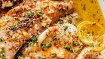 GARLIC BUTTER OVEN BAKED TILAPIA GARLIC BUTTER OVEN BAKED TILAPIA