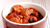 Three-Bean and Pork Slow Cooker Chili Three-Bean and Pork Slow Cooker Chili