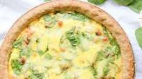 Cheesy Ham And Spinach Quiche Recipe Cheesy Ham And Spinach Quiche Recipe