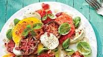 Hot Bacon Caprese Salad Hot Bacon Caprese Salad