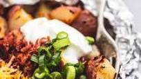 Loaded Baked Potato Foil Packs Loaded Baked Potato Foil Packs