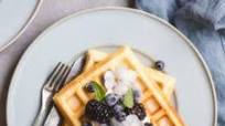 Healthier Belgian waffles Healthier Belgian waffles