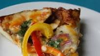 Whole wheat BBQ chicken pizza Whole wheat BBQ chicken pizza